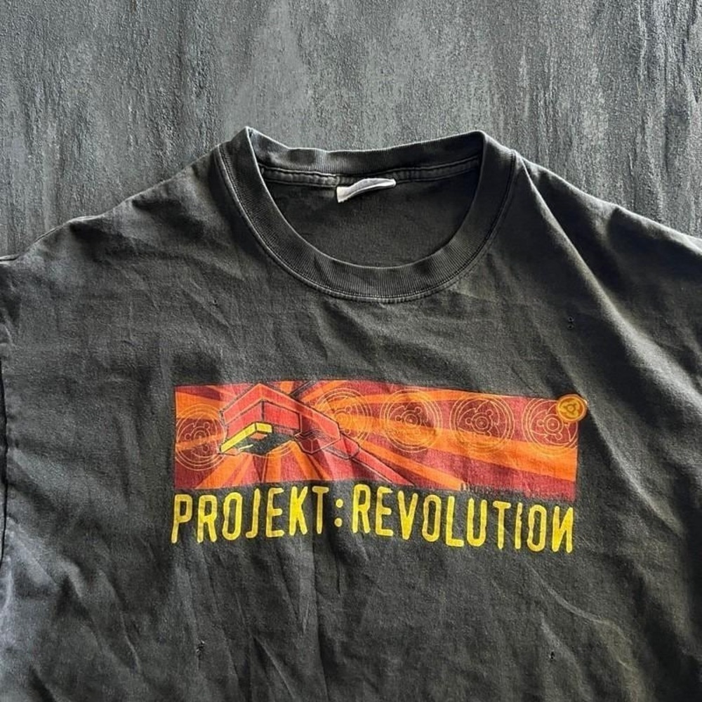 Vintage Linkin Park Projekt Revolution Shirt Mens Large Black Tour Cypress Hill
